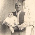 Belviso Sauveur avec Babeth - mars 1960