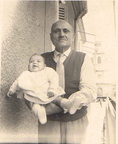 Belviso Sauveur avec Babeth - mars 1960